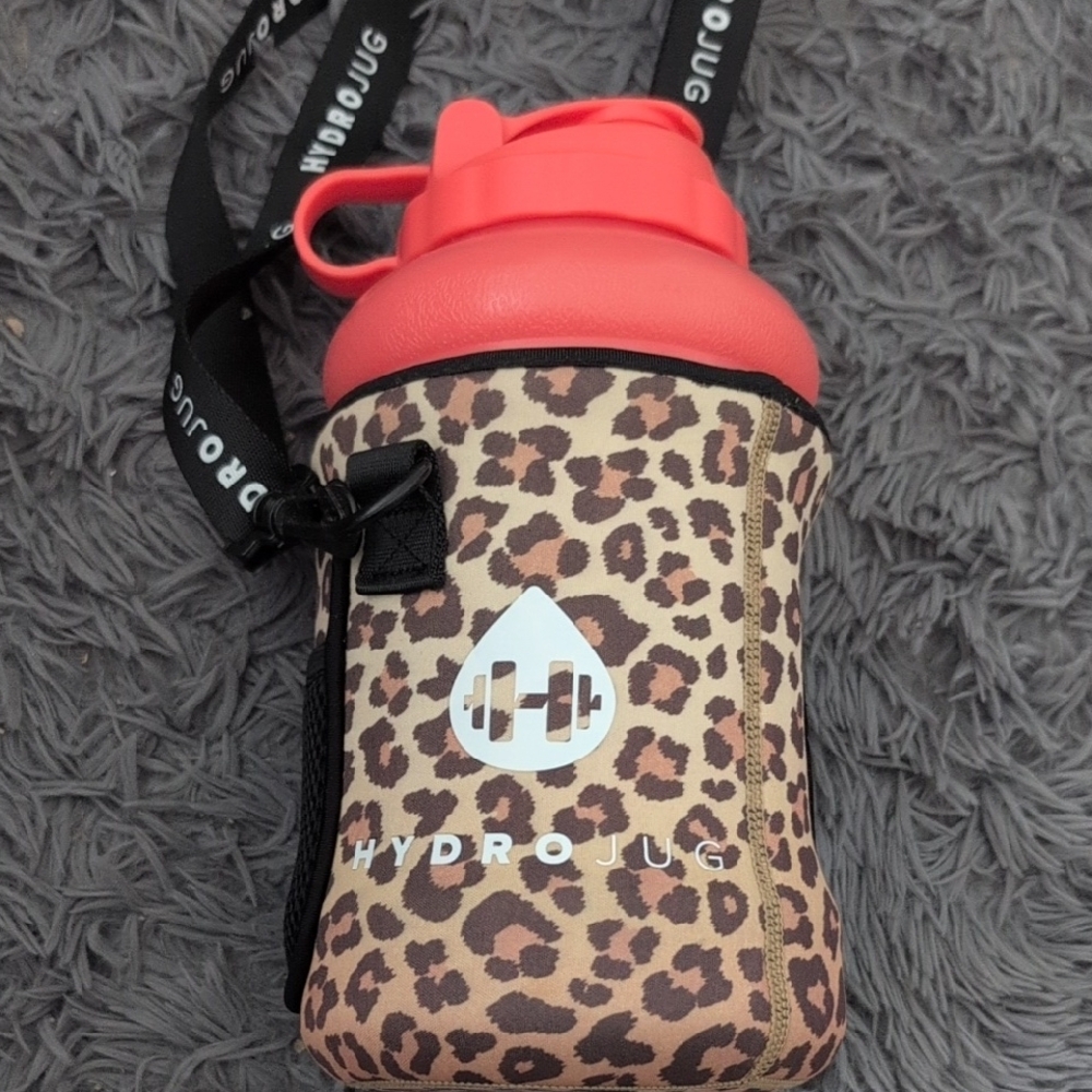 HydroJug Leopard Print Water Bottle